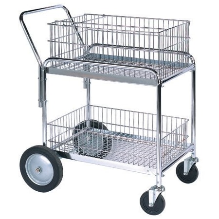 Bsc Preferred 33 x 20 x 37-1/2'' Mail Cart BUY00030185